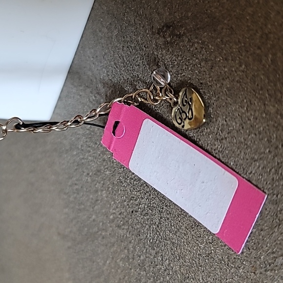 New Vintage! BETSEY JOHNSON Hollywood Glam Tiger Leopard Head Pendant Necklace. - Picture 11 of 11